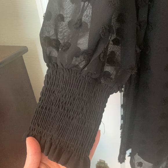 Black Cocktail Dress - Picture 4 of 4